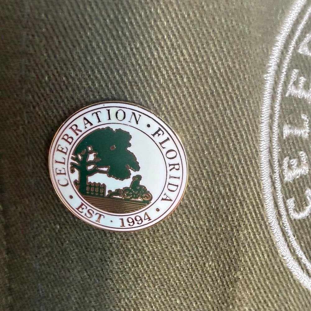 Vintage Disney Celebration Florida Hat Cap Disney World Resort Est 1994 pin - Picture 5 of 8